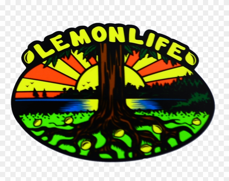 The "lemon Life Tree" Sticker Clipart