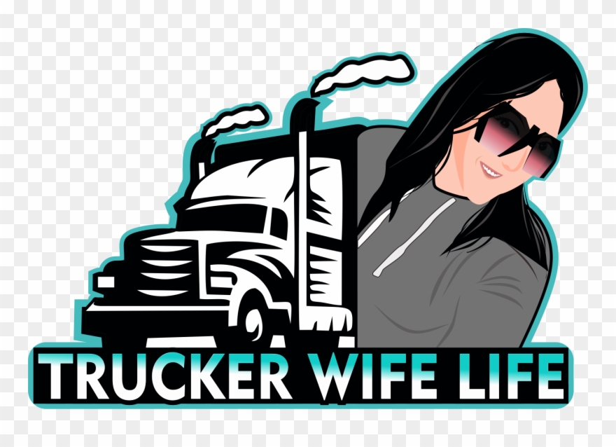 Trucker Wife Life Clipart