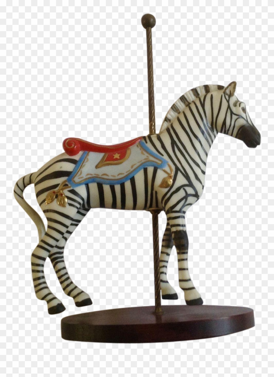 Carousel Clipart Zebra - Png Download