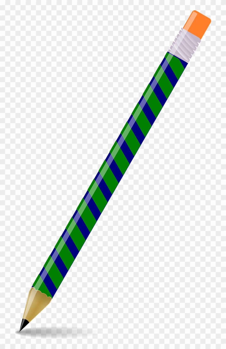 Pencil School Green Clipart