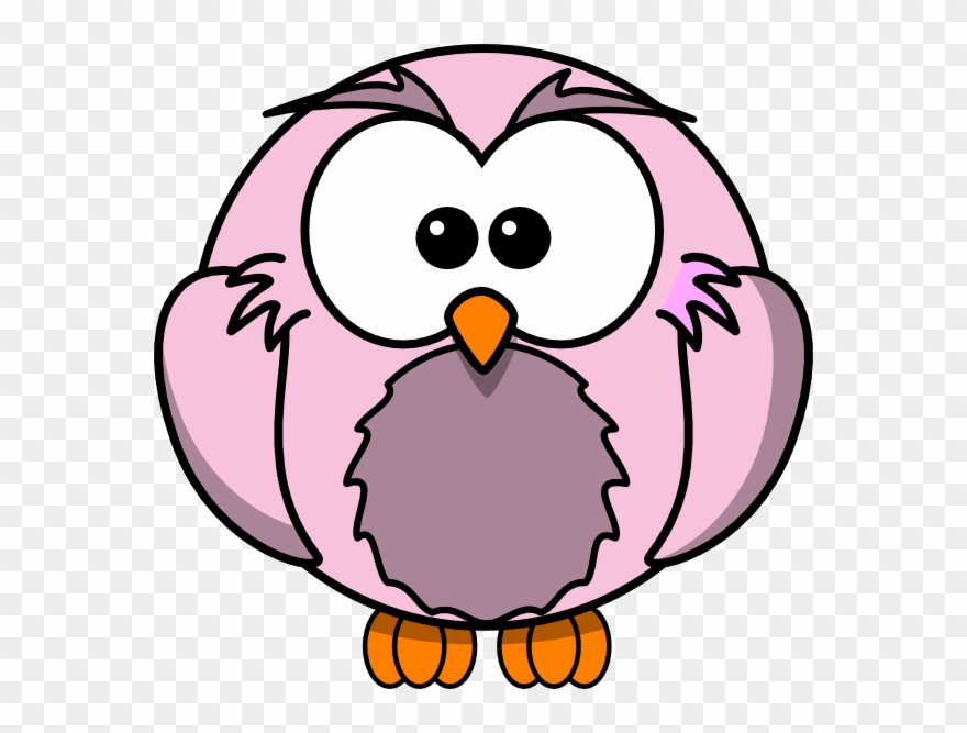 Violet Owl Clip Art - Png Download