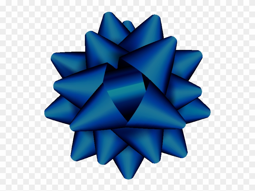 Ribbon Navy Blue Icon4 Clipart