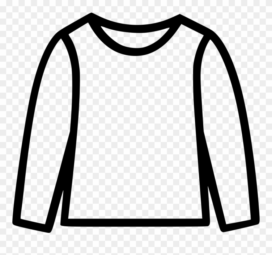 Tshirt Sleeved Comments Clipart