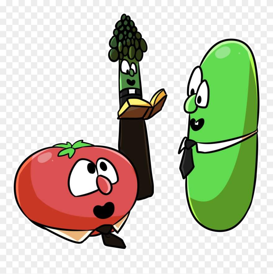 Im Watching Veggietales At 2am With @4rcades And @magehand Clipart
