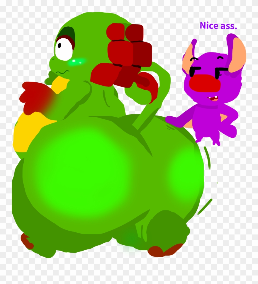 Plump Yooka Rump Clipart