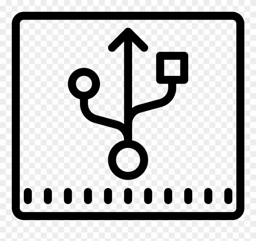 Usb Connector Icon Clipart
