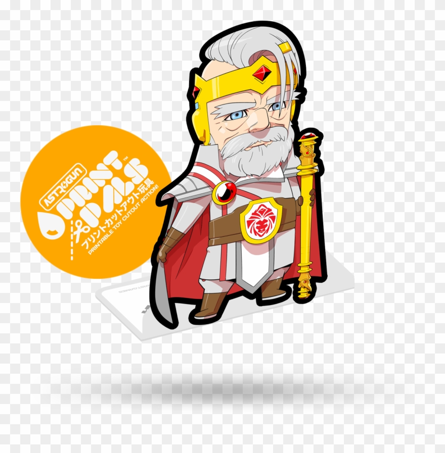 Printpals™ - King Galantyne Clipart