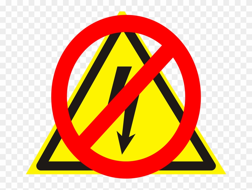 No Power Sign Clipart