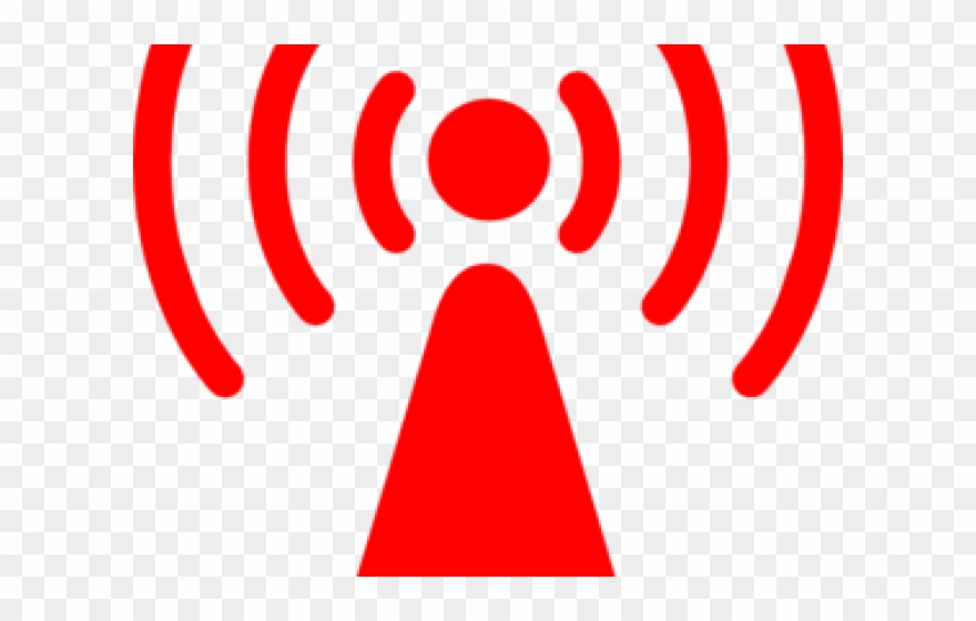 Wifi Clipart Red - Png Download