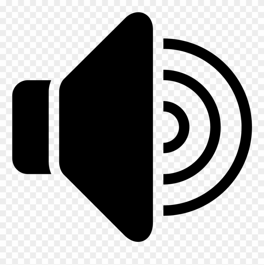 Speaker Filled Icon Clipart
