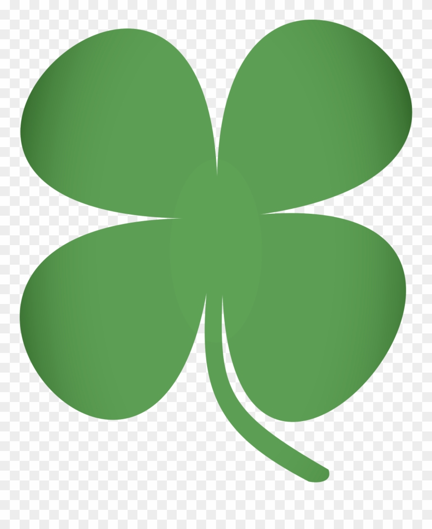Transparent Background Four Leaf Clover Clip Art , - Png Download