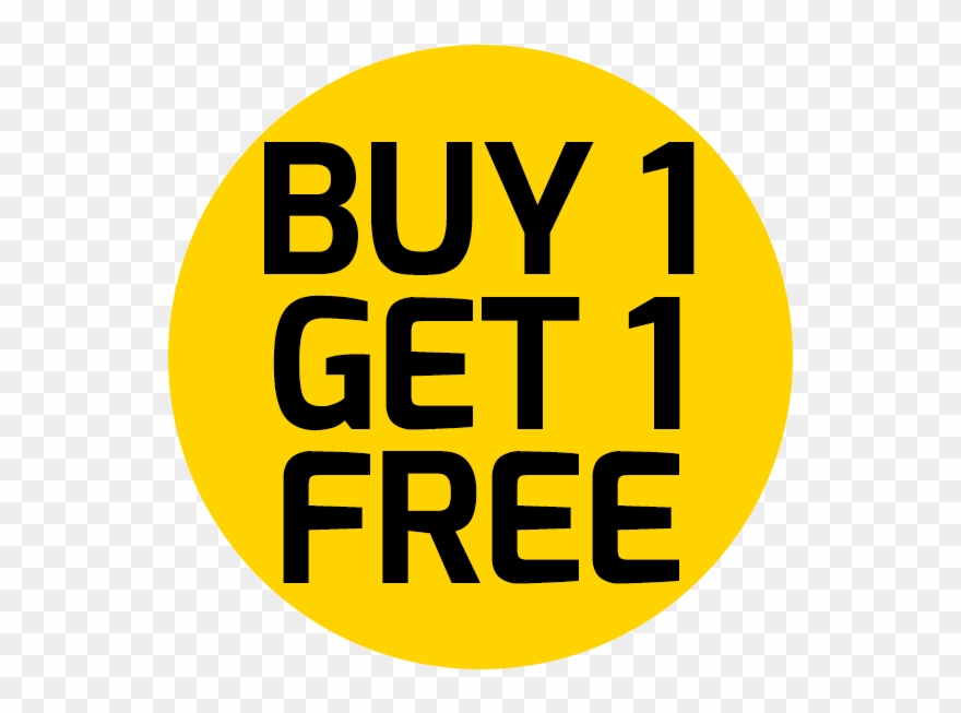 Buy 1 Get 1 Free Png Hd Clipart