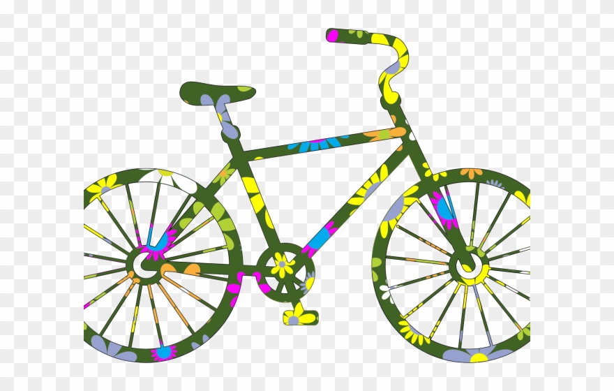 Cycling Clipart Old Bicycle - Png Download