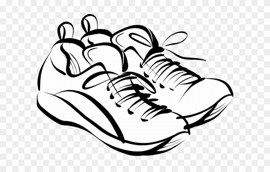 Gym Shoes Clipart Casual Shoe - Png Download