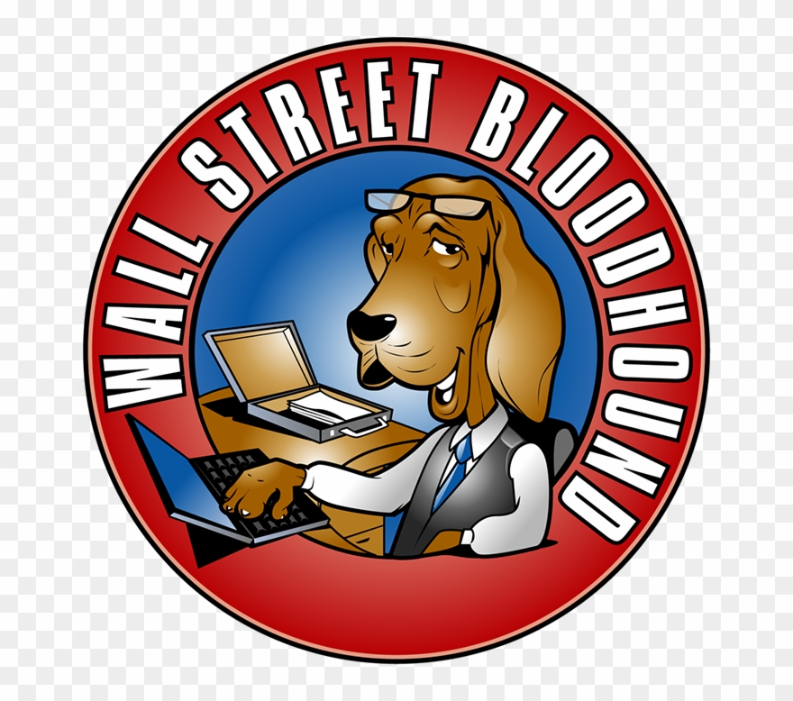 Wall Street Bloodhound Clipart