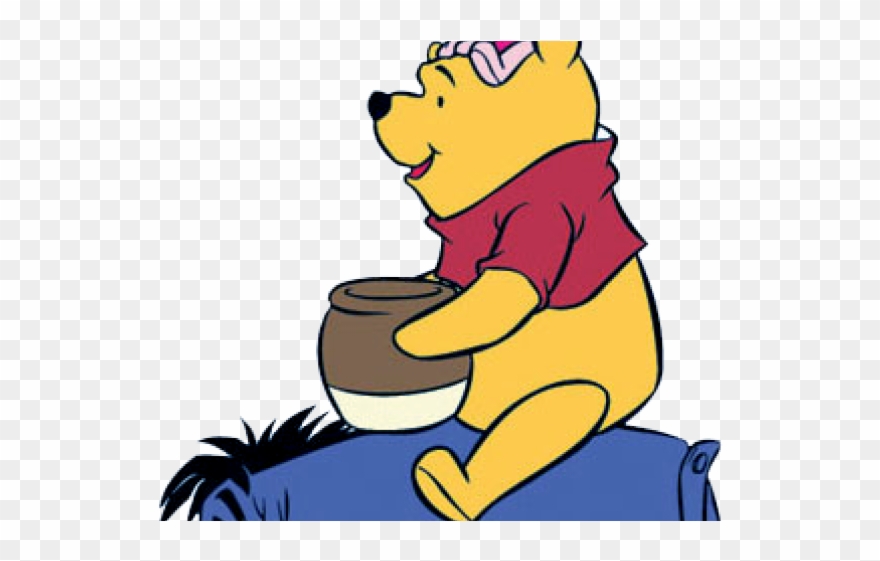 Winnie The Pooh Clipart Eeyore - Png Download
