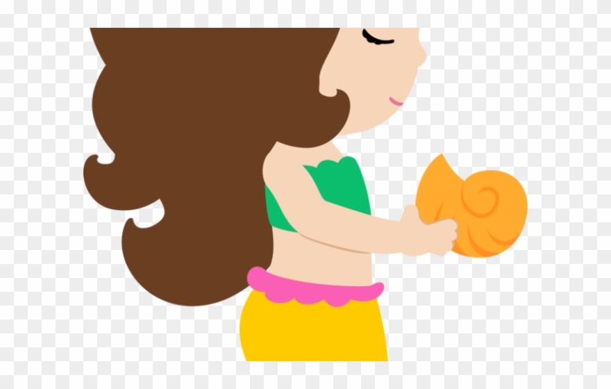 Mermaid Clipart Shape - Png Download