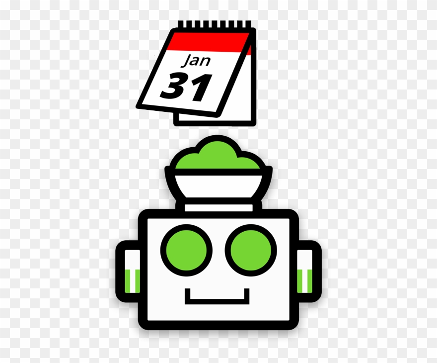 Farewell, January Clipart