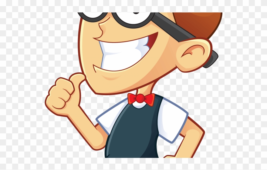Geek Clipart Man - Png Download