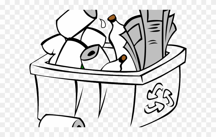 Newspaper Clipart Black And White - Png Download