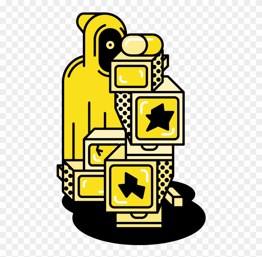 Hell Yellow Cyber-future Clipart