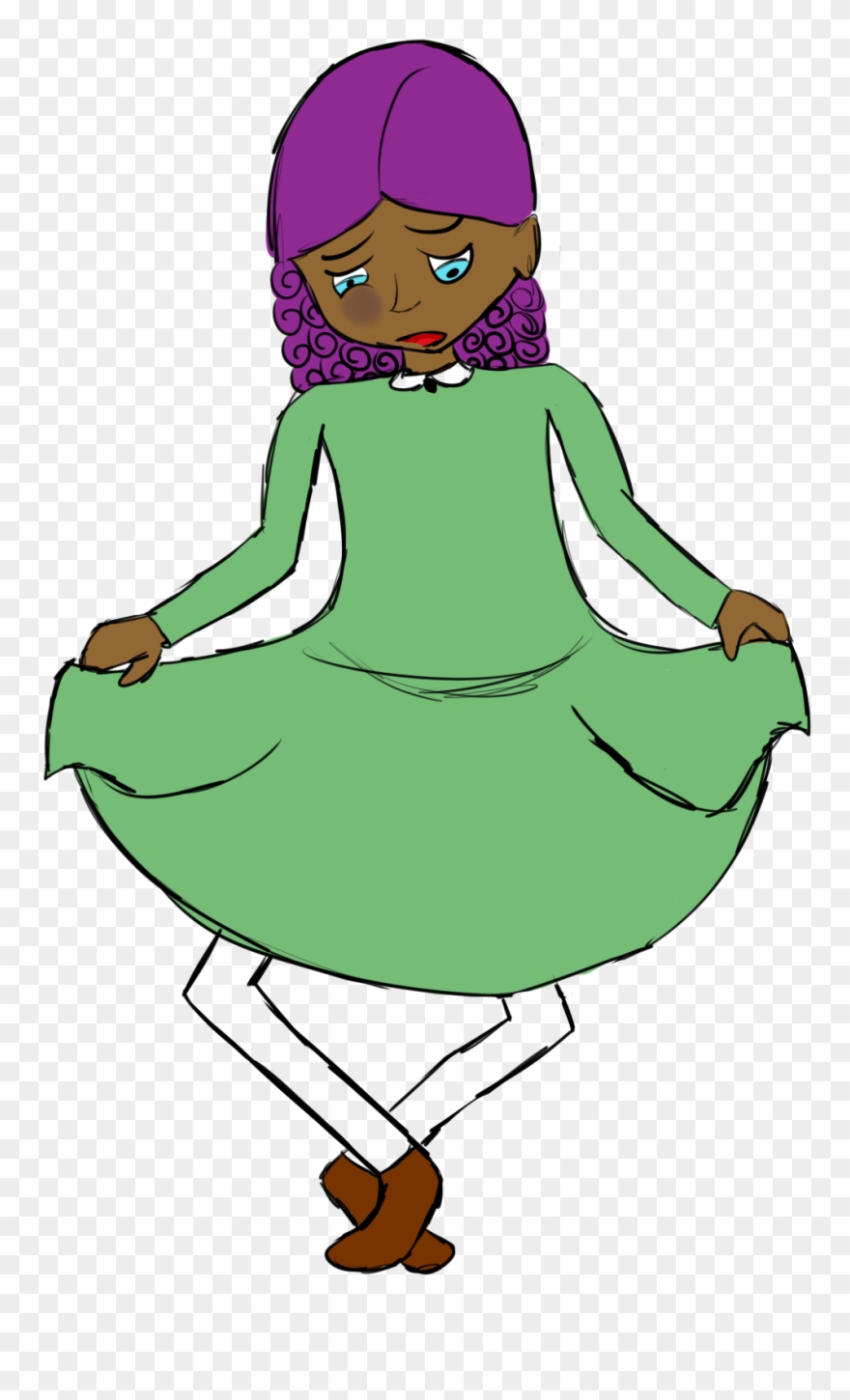 “you Will Stand Up Straight, Young Lady,” Basil Hissed Clipart