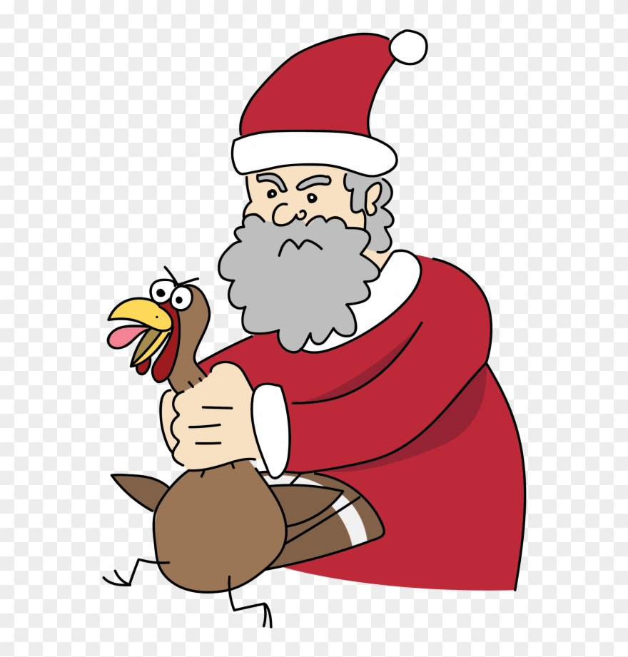 Thanksgiving Lost In Bustle Of Early Christmas Activities Clipart