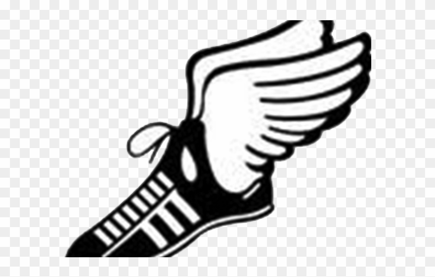 Shoe Clipart Track And Field - Png Download