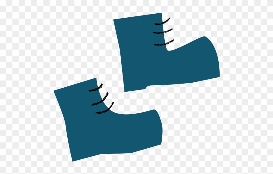 Treking Boots Illustration Clipart