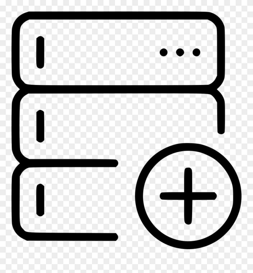 Add Data Base Database Rack Server Backup Comments Clipart