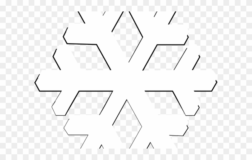 White Snowflake Cliparts - Png Download