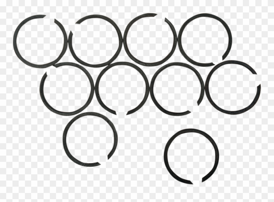 Eastern Motorcycle Parts Exhaust Retaining Clips For - Png Download