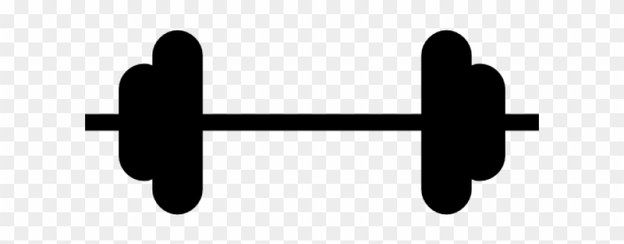 Dumbbells Clipart Exersice - Pesas Icono Png Transparent Png