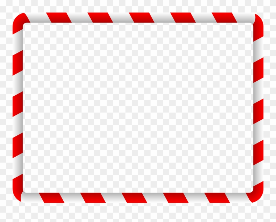 Free Christmas Clipart Borders - Png Download