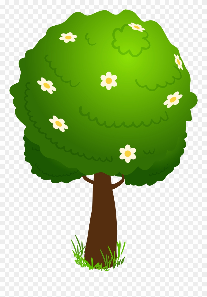 Cartoon Deco Png Kid - Tree Cartoon Clipart Png Transparent Png