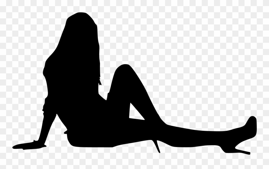 Dumbbell Vector At Getdrawings Com Free For - Female Silhouette Transparent Background Clipart