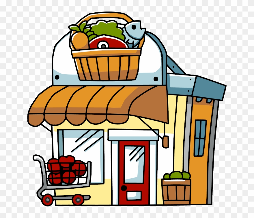 Picture Black And White Library Scribblenauts Wiki - Scribblenauts Super Market Clipart