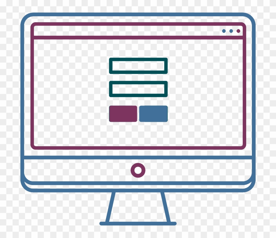 Web App Development - Computer Monitor Clipart