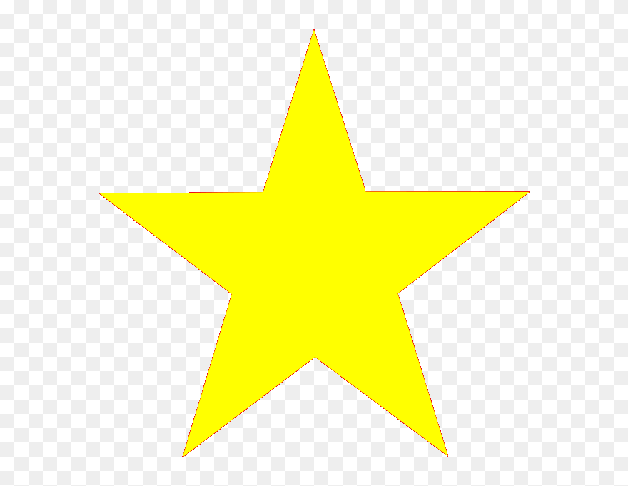 Star Clipart - Star With Black Background - Png Download