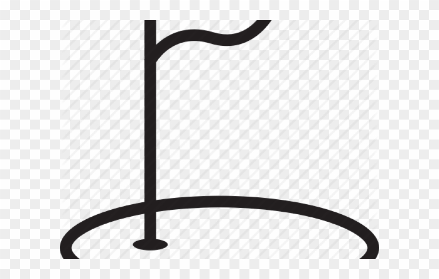 Golf Clipart Golf Hole - Clip Art Golf Club - Png Download