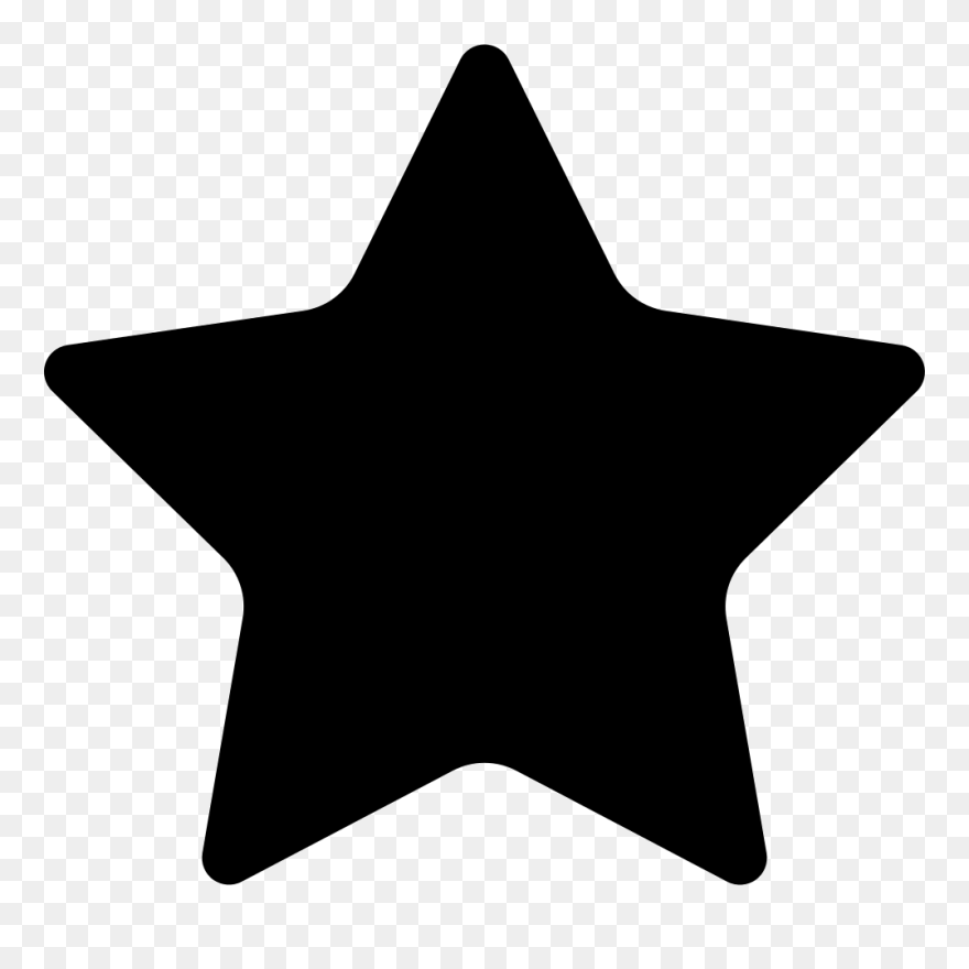 Hollywood Clipart - Star Icon Png Transparent Png