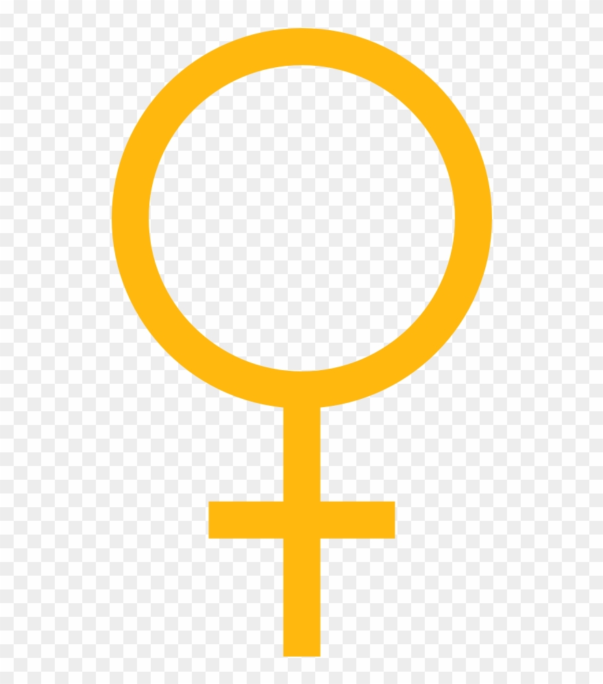 2012 » January Xochi - Female Symbol Gold Png Clipart