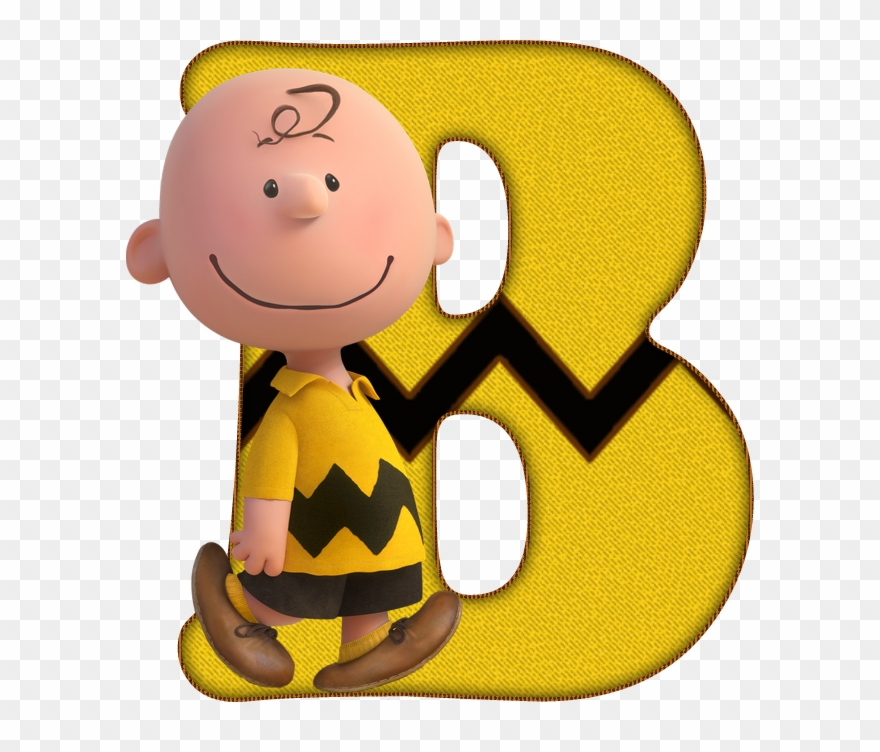 *✿**✿*b*✿**✿* Snoopy Family, - Charlie Brown Letters Font Clipart