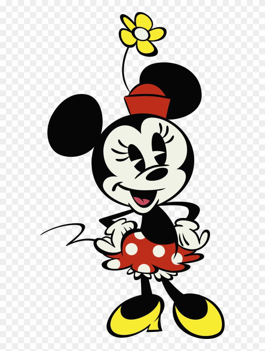 Snoopy Dibujos, Dibujos Animados, Caricaturas, Personajes - Classic Minnie Mouse Clipart