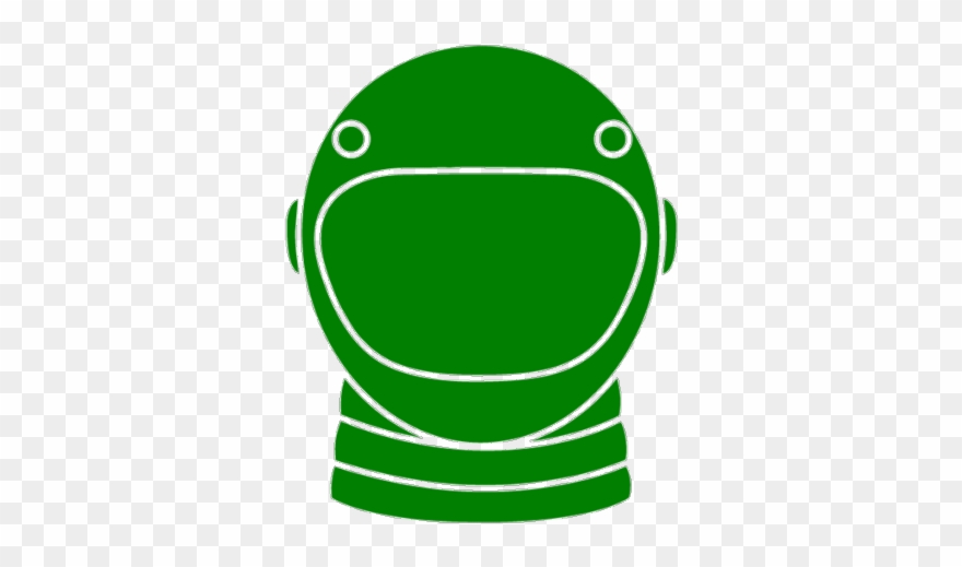 Astronaut Clipart Green - Astronaut - Png Download