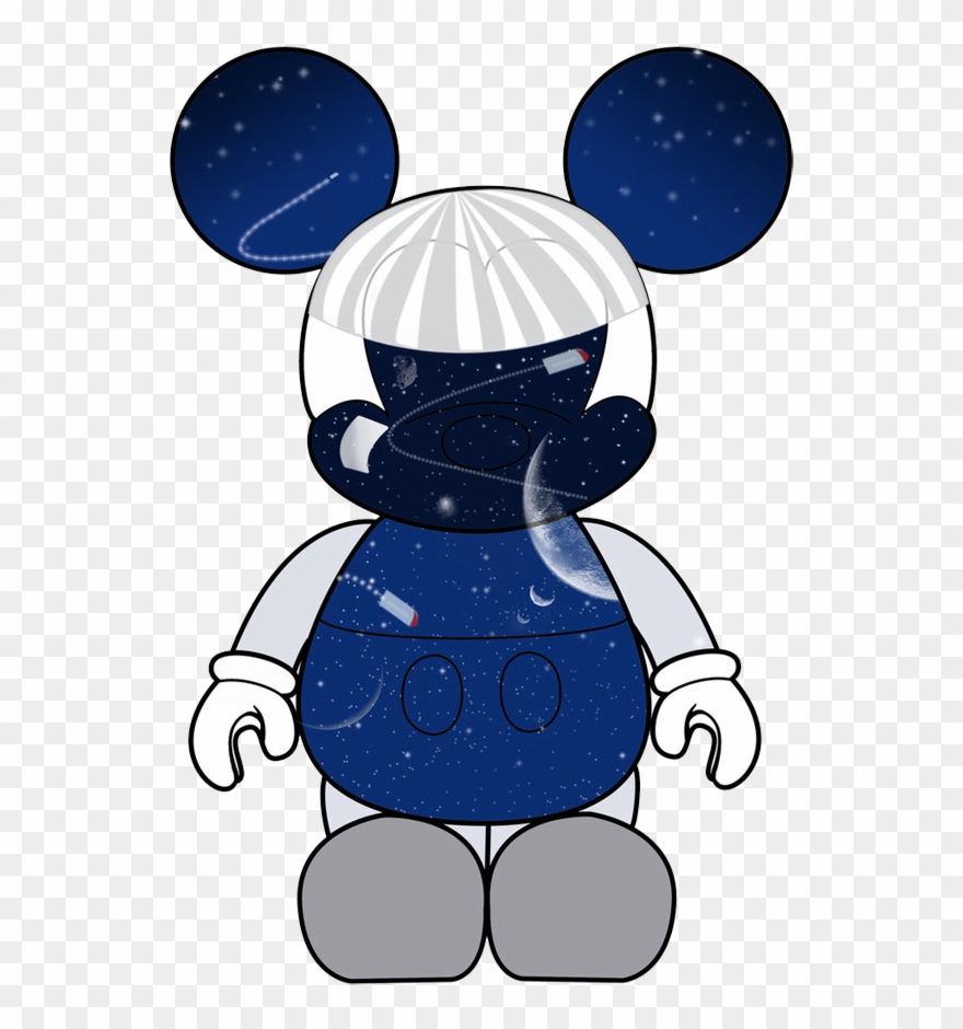 Astronaut Clipart Mickey - Happy Face - Png Download