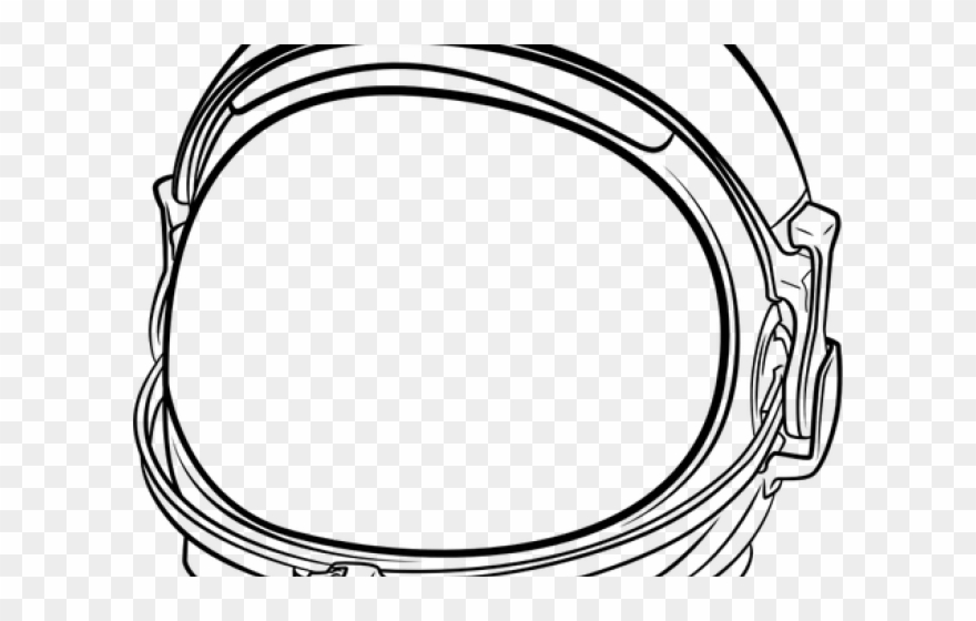 Mask Clipart Astronaut - Astronaut Helmet Vector - Png Download