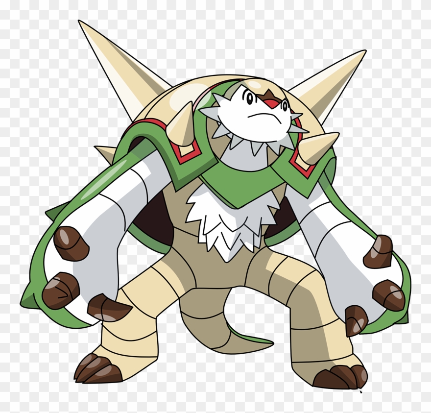 There Is Only Single Creator Of Everything And Anything - Pokemon Chesnaught Png Clipart
