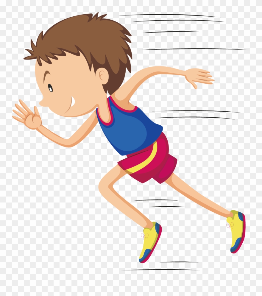 Clipart Royalty Free Download Force Friction Newtons - Run Sport Cartoon Png Transparent Png