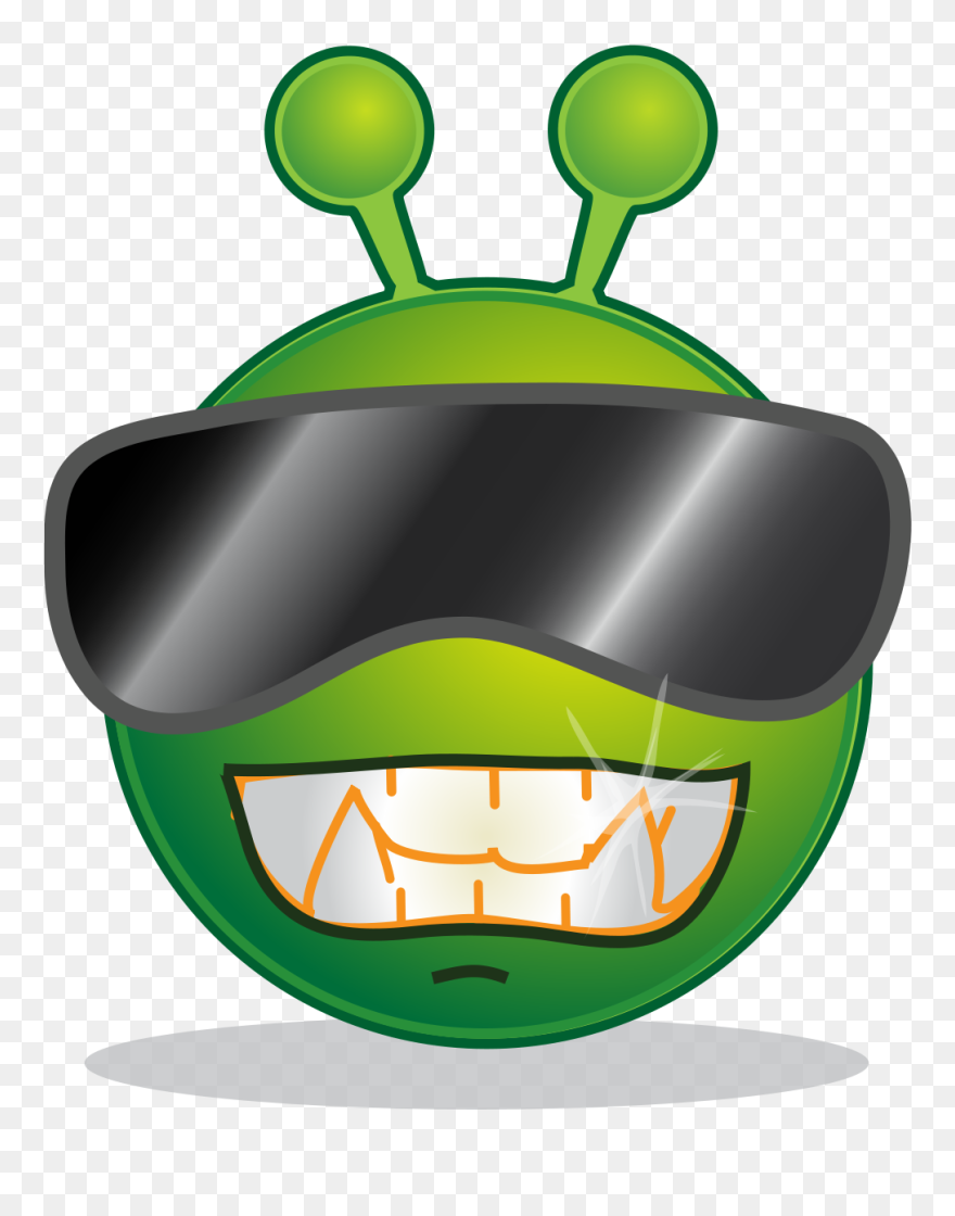 Download Sorry For Wasting Your Time Clipart Smiley - Cool Alien Cartoon - Png Download